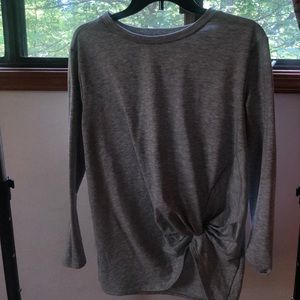 Tied Long Sleeve Shirt